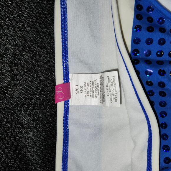 .BLACK FRIDAY SALE - Ron Jon Blue and White Striped String Bikini - Picture 6 of 8